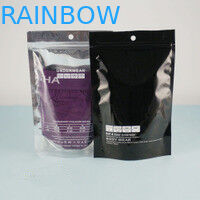 انهض الألومنيوم احباط كيس قابلة لإعادة التدوير لامعة مع سحاب ختم