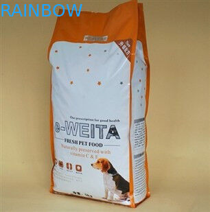 500 Gram Doggie Stand Up Plastic تغليف أغذية الحقيبة مع سحاب