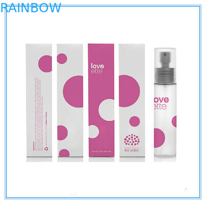 أحمر مستحضرات التجميل ورقة مربع التعبئة والتغليف 350 غرام أبيض ورقة للعرض