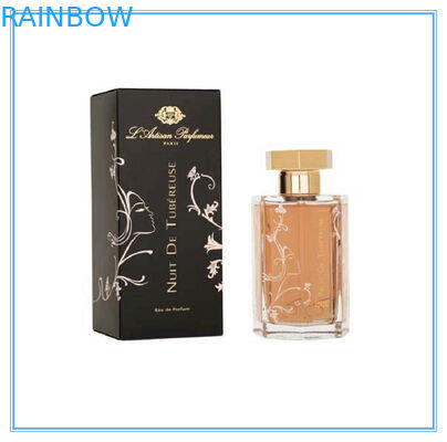 الفن ورقة هدية مربع التعبئة والتغليف فاخرة مطبوعة للعطور / مستحضرات التجميل