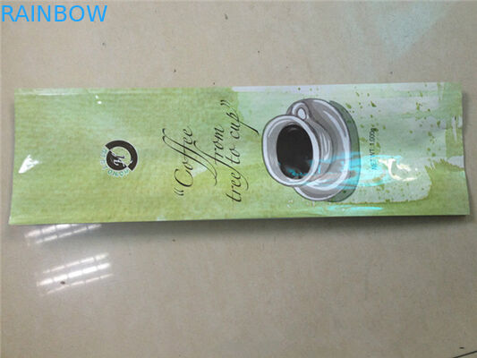 صمام التعبئة والتغليف البلاستيكية القابلة لإعادة التدوير الحقيبة لمدة 8 أوقية القهوة / الفول التعبئة والتغليف