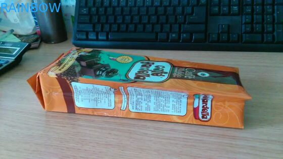 مخصص مطبوعة الحقائب البلاستيكية التعبئة والتغليف ، سحاب تغليف حبوب القهوة