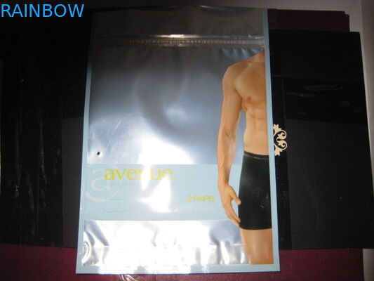 مخصص مطبوعة نوني رقائق الألومنيوم التعبئة والتغليف ثلاثة الجانبية ختم شقة للملابس الداخلية الملابس