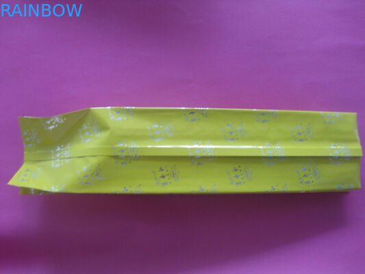 الجانب مجمعة الأصفر حبوب البن التعبئة والتغليف الألومنيوم احباط الحرارة الختم