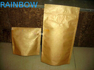 Ziplock مغلفة احباط الالومنيوم الكامل PrintPlastic حقيبة الذهب انهض ماتي الانتهاء