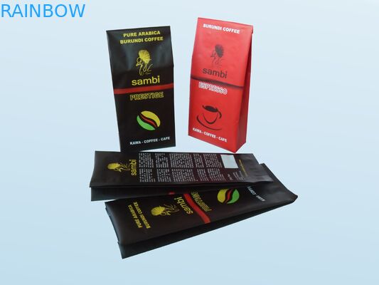 أكياس الشاي فراغ الختم فراغ التعبئة والتغليف ماتي الانتهاء من الوقوف مع صمام التفريغ