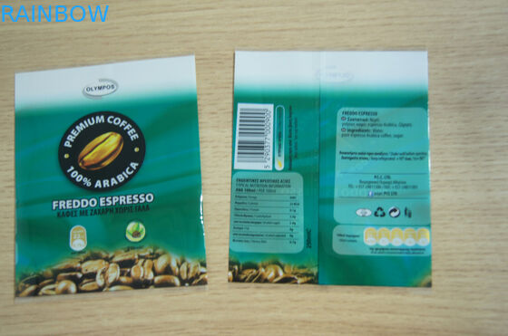 مقهى Macchiato الحيوانات الأليفة الحرارة يتقلص التغطيه لفناجين القهوة التعبئة والتغليف