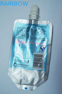 150 مل فضّيّ ألومنيوم رقيقة معدنيّة فوطة فوطة الحقيبة لتغليف نبيذ