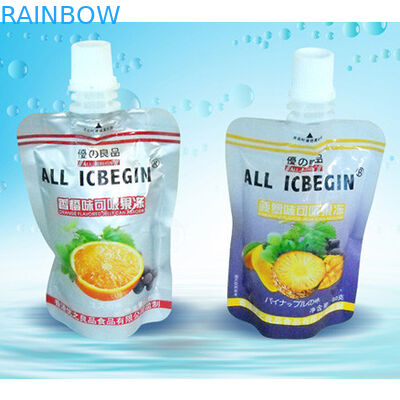 العرف البلاستيك صنبور الحقيبة للعصائر الفاكهة التعبئة والتغليف / حقائب السائلة مع صنبور