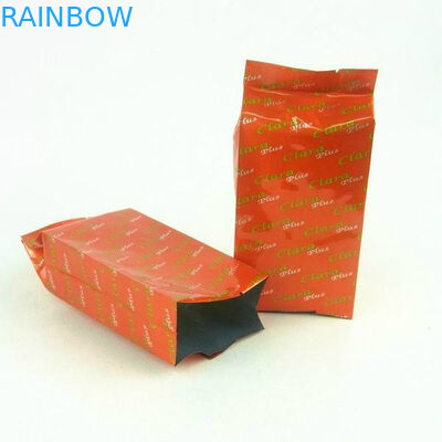 تخصيص الوقوف أكياس الشاي التعبئة والتغليف الملونة المطبوعة مع الجانب مجمعة