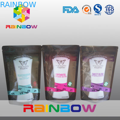 انهض سستة أكياس وجبة خفيفة / تغليف المواد الغذائية البلاستيكية للمساواة التحلية