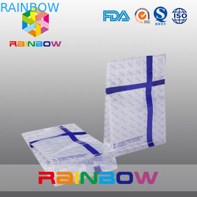 الحفر المطبوعة مسطحة القاع الحقائب البلاستيكية Ziplock الغذاء الصف الصف