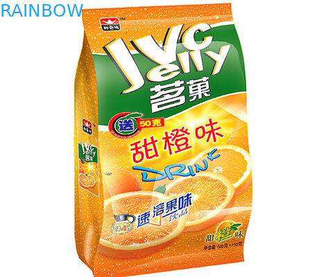 الانتهاء من البلاستيك الساطع اللمسات الأخيرة أسفل كيس رقائق التعبئة والتغليف مع الشق المسيل للدموع