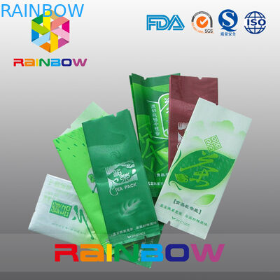 أكياس التعبئة والتغليف الجانب المضاد للرطوبة الجانب التعبئة والتغليف مع الشق المسيل للدموع ، الأخضر