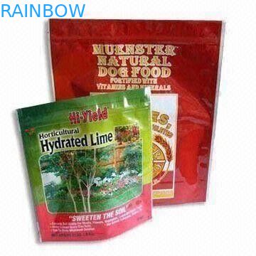 كيس رقائق الألومنيوم الحرارة الختم التعبئة حقيبة الغذاء ، الحقيبة البلاستيكية فراغ مع يموت قطع التعامل معها