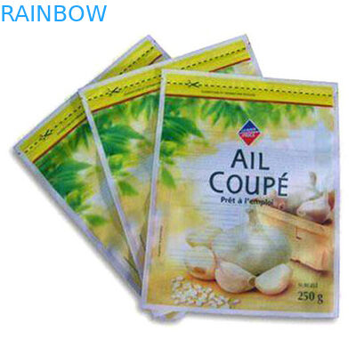 فراغ الغذاء الحقيبة / البلاستيك PE الغذاء حقيبة درجة حرارة عالية تبخير الغذاء معوجة الحشي