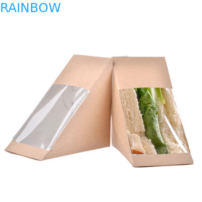 الهرم على شكل مربع الدجاج الفشار ، يمكن التخلص منها ورقة مربع ل Sanwhiches