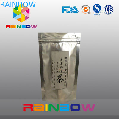 سيلفرينج الوقوف أكياس الشاي التعبئة والتغليف ، وتخصيص طباعة احباط الحقيبة