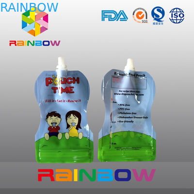 نوع مجاني 5 عوز الوقوف الحقيبة التعبئة والتغليف لباباي الغذاء مع زيبر Reclosbale