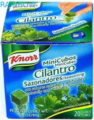 شخصية ورقة مربع التعبئة والتغليف للحصول على نكهة ، حزم مربع ورقة المنكه