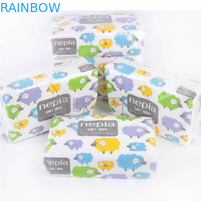 مربعات ورقة الوردي مخصص أنيقة / ختم الساخنة الشعار هدية مربع مربع مع نافذة