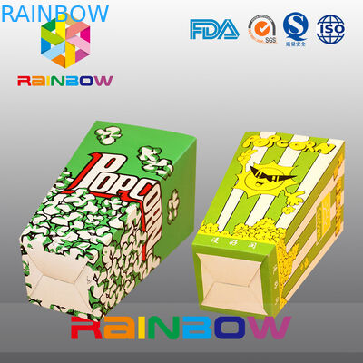 تصميم فريد من نوعه أكياس الورق المخصصة ، أمريكا أكياس الورق الفشار