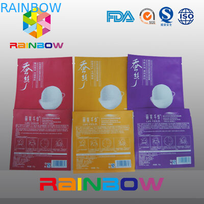 حقائب تغليف مستحضرات تجميل بطبقة جانبية بثلاث جوانب مع مسيل للدموع وشق الوجه