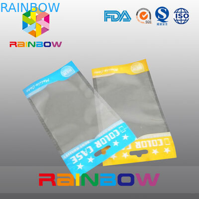 الذاتي ختم ختم أكياس opp الرأس ، واضح أكياس التعبئة والتغليف البلاستيكية القرطاسية