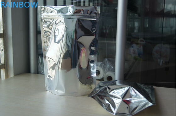 مخصص عادي الألومنيوم احباط أكياس زيبلوك / الوقوف احباط الحقيبة التعبئة والتغليف