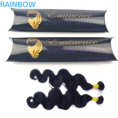 الشعر التمديد ورقة مربع التعبئة والتغليف مع نافذة واضحة ، الشعر التمديد ورقة مربع