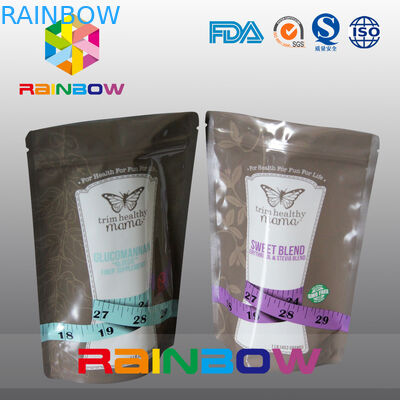 PET / PE laminatied المواد ذاتية الحكم الحقيبة البلاستيكية التعبئة والتغليف الحلوى