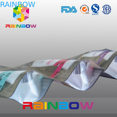 أكياس بلاستيكية زيبلوك أسفل مجمعة للسكر / حلوى / التعبئة التوابل
