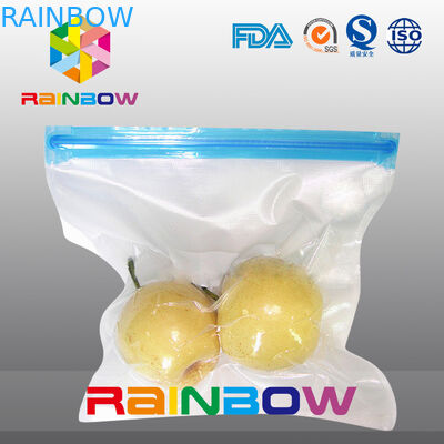 بولي فراغ تخزين المواد الغذائية الحقيبة / أكياس سداده منزلق فراغ الغذاء ختم