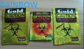 أكياس مطبوعة مخصصة الرمز البريدي البلاستيك / CATION Spice Potpourri Bags