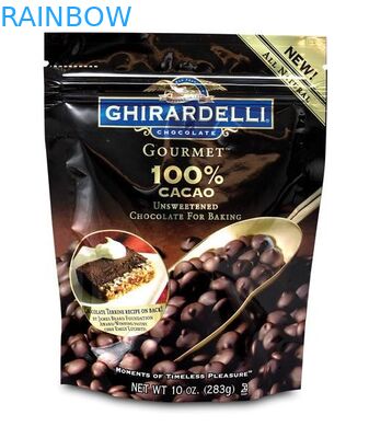 الحقائب البلاستيكية المعاد تدويرها التعبئة والتغليف 10 أوقية كيس القهوة التعبئة والتغليف مع صمام و Ziplock