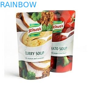 النفس يقف الغذاء التعبئة والتغليف الحقيبة للشوربة كاري / ماء شوربة الكاري حقيبة