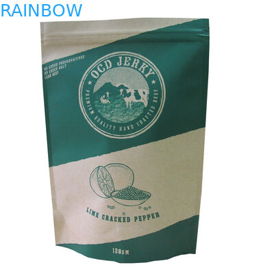 مخصص مطبوعة التعبئة والتغليف ورقة كرافت Almon التعبئة والتغليف الجاف للأغذية