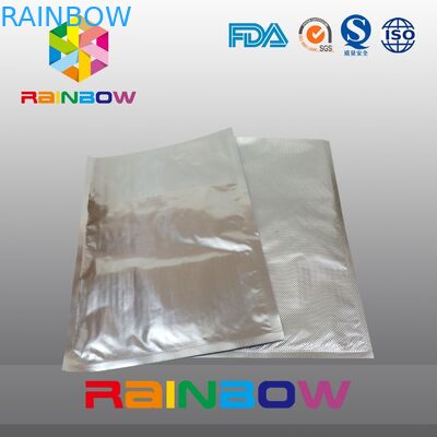 مايلر احباط السداده الغذاء فراغ الختم حقائب فضة الالومنيوم تخزين حزمة الحقيبة