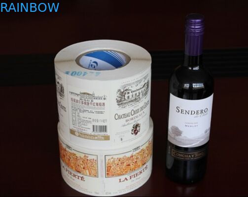 تخصيص تصميم ماء أحمر النبيذ تقليص الأكمام تسميات تسمية ذاتية اللصق زجاجة