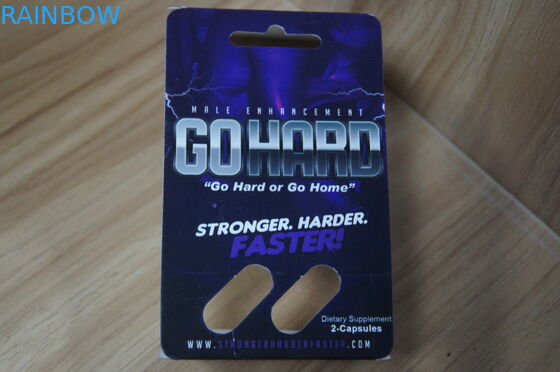 نفطة التغليف المعاد تدويره للحصول على HD ذكر كبسولة تعزيز الجنسي