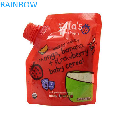 دوق-باي الطفل الغذاء الحقائب الحقائب الخالية من ال BPA الحرة مع صنبور الزاوية