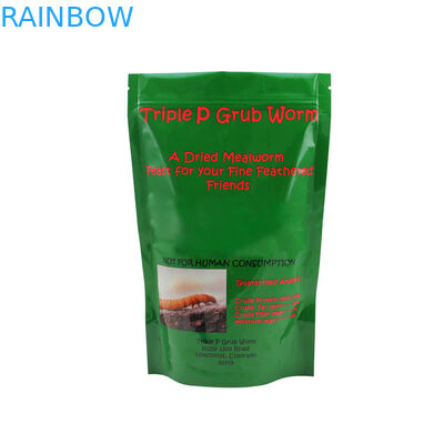 المعاد تدويرها Mealworm احباط الحقيبة التعبئة والتغليف ، Doypack حقيبة Ziplock للتغليف Mealworm