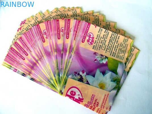 الايكولوجية - ودية تقليص كم تسميات لزجاجة الشامبو PVC / PET يتقلص التفاف