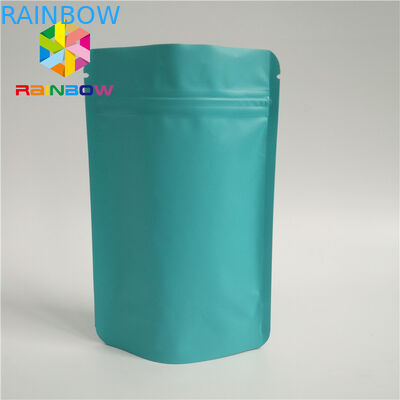 أكياس الشاي الأخضر الطبيعي التغليف ماتي السطح الذاتي الدائمة Ziplock