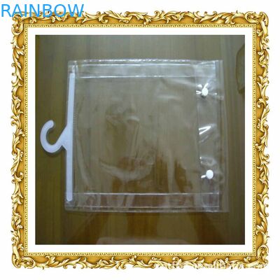 أغلفة تغليف الحقائب البلاستيكية للملابس الداخلية / ملابس رجالي مع عرض شماعات