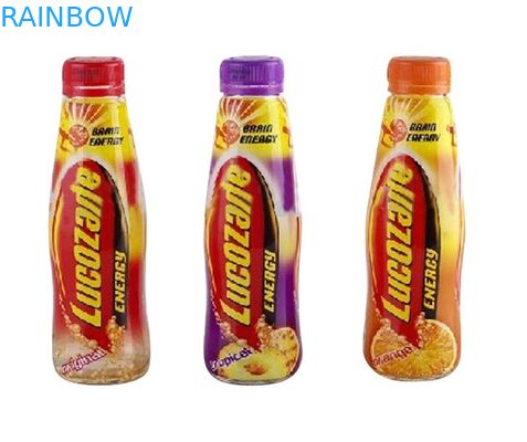 الملونة PVC انكماش كم الحرارة تسمية لزجاجة تحمل زجاجة مياه