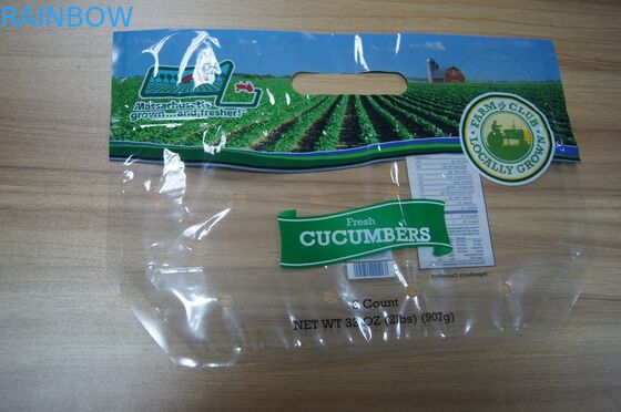 الغذاء الصف الشفاف الفاكهة الطازجة الخضروات البلاستيك التخزين سستة كيس التغليف