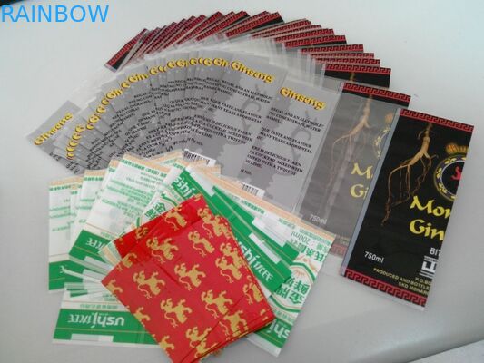 تطبيق اليد تقليص كم تسميات لزجاجة ماء جوز الهند التعبئة والتغليف