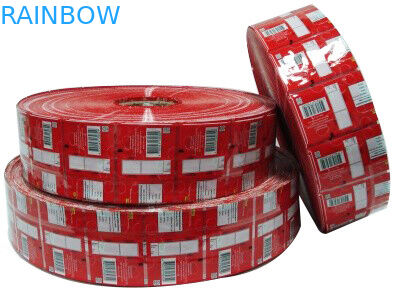 حرارة البلاستيك Sealable البلاستيك / الحيوانات الأليفة انكماش كم تسميات الفيلم للحصول على زجاجات