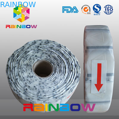 Roll Recyclable Clear Triangle Label Touchile Warning For Blindman / Stickers